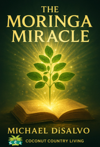 The Moringa Miracle by Michael DiSalvo — Coconut Country Living e-book cover
