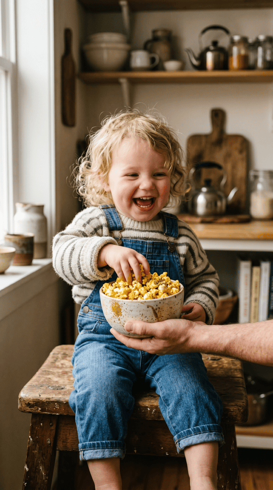 Moringa Turmeric Popcorn